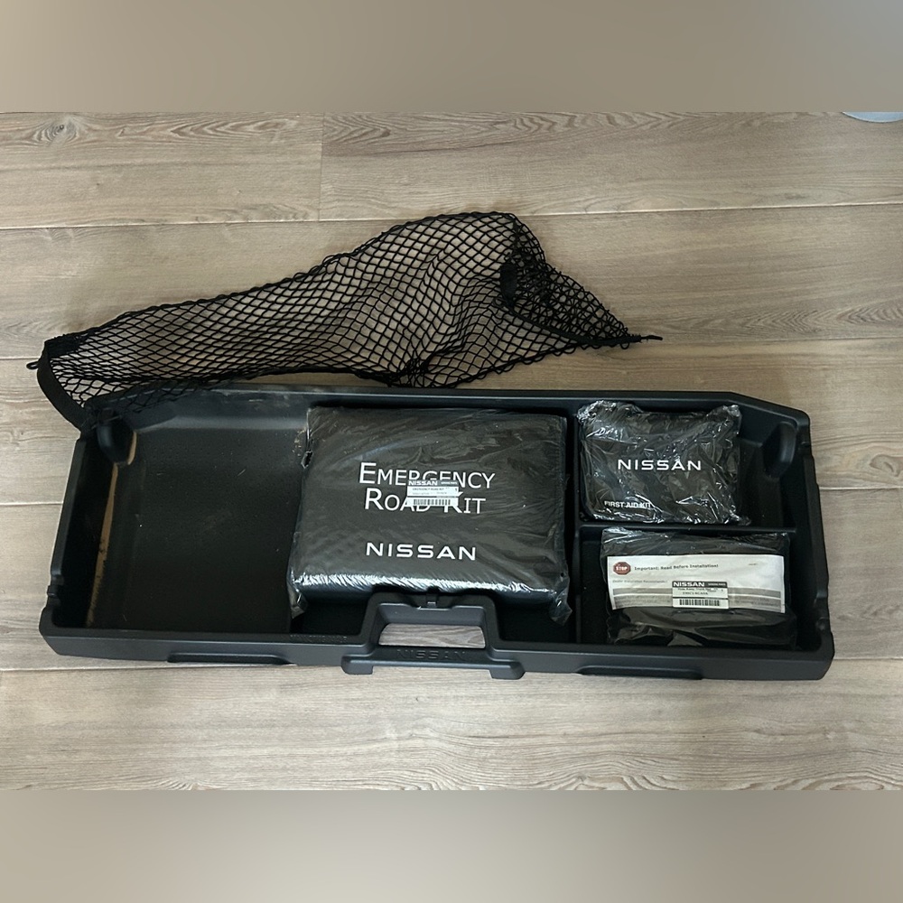 Nissan Altima Trunk Storage and Emergency Kit